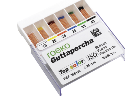 Roeko Guttaperchaspitzen Top color