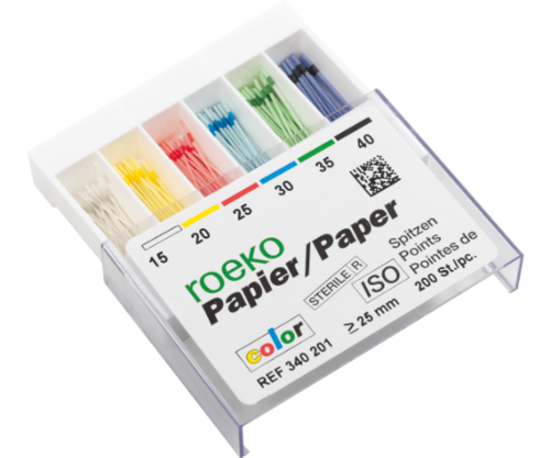 Roeko Papierspitzen ISO color < 25 mm