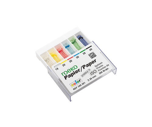 Roeko Papierspitzen ISO color < 25mm, Großpackungen